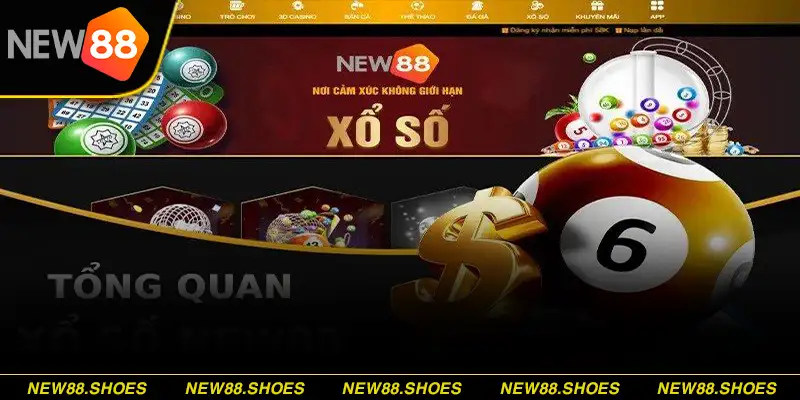 Giới thiệu tổng quan về sảnh Xổ số New88